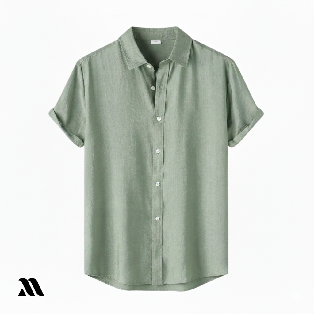 PREMIUM HALF SLEEVE SHIRT-Lemon