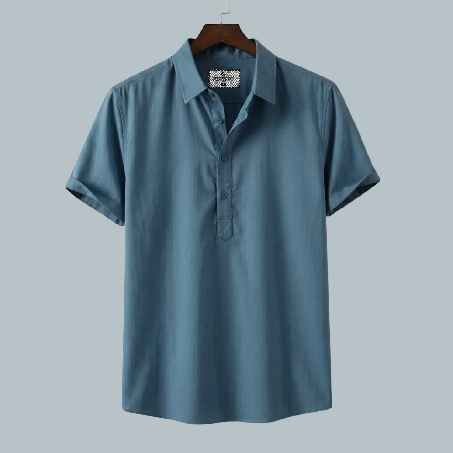 Premium Half Sleeve Cotton Katua - Sea Green