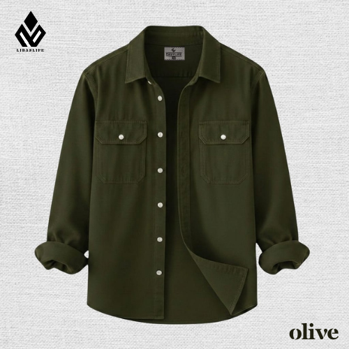 Premium Tow Procket Shirt-Olive