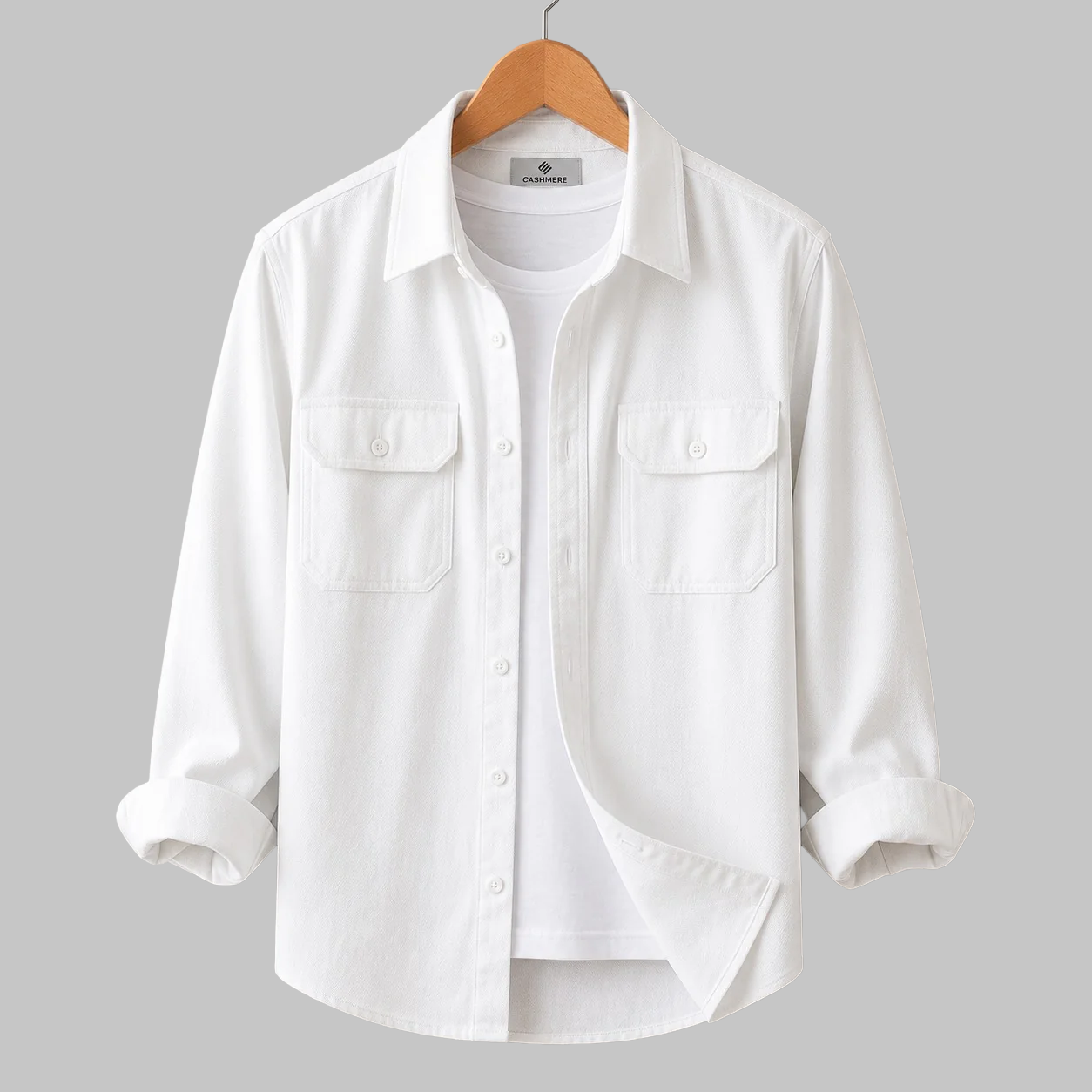 Premium Tow Procket White Shirt
