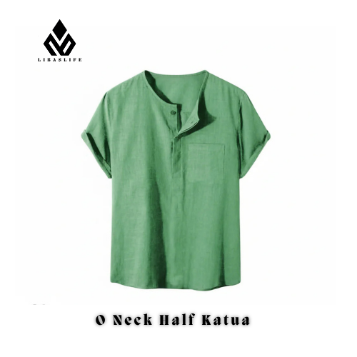 O Neck Half Katua