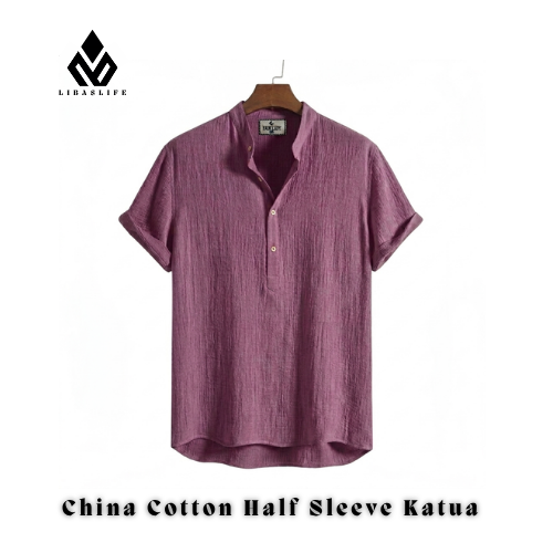 China Cotton Half Sleeve Katua