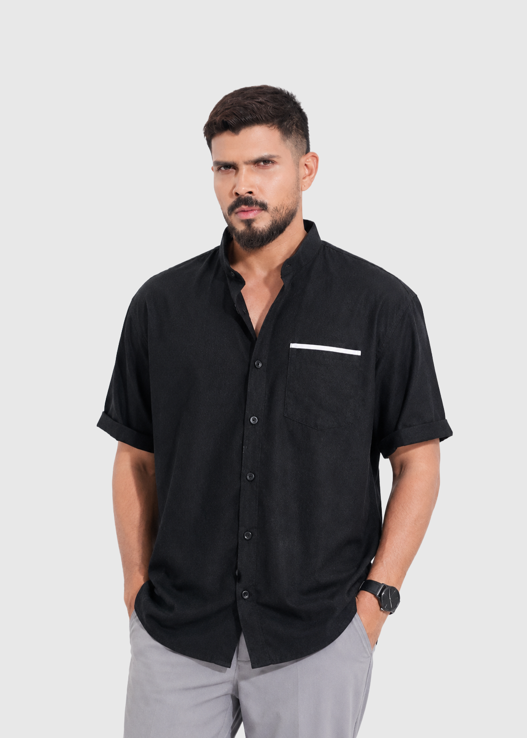 Stripe Pocket Shirt
