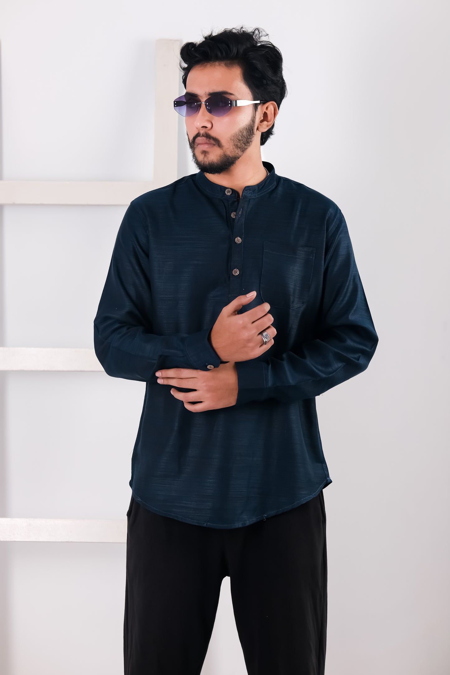 Remi Cotton Katua - Petrol Blue