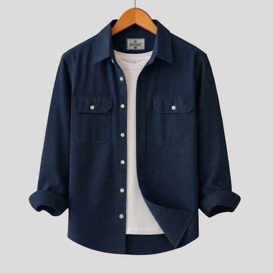 Premium Tow Procket Shirt-Navy