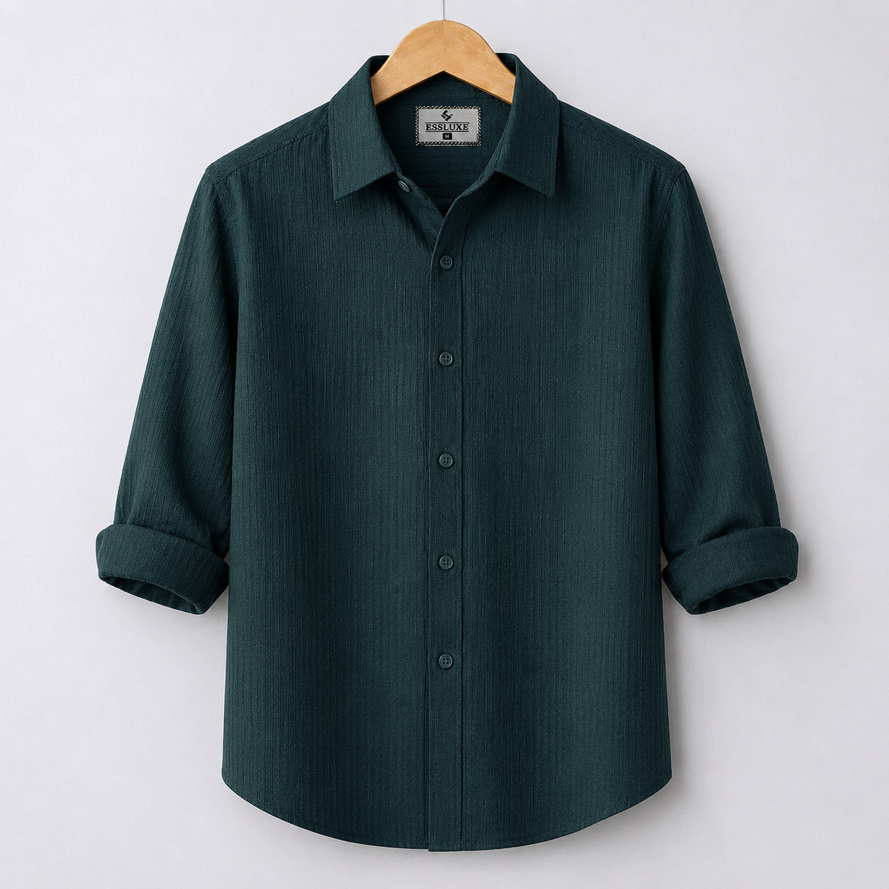 Zafran Full Sleeve Casual Shirt - Teal